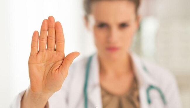 Opozorilo - kislica je kontraindicirana v primeru povečane kislosti želodca